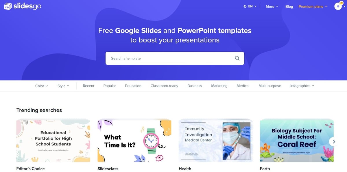 SlidesGo screenshot 1