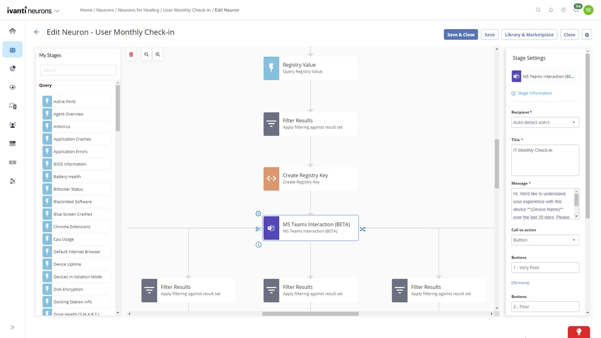 Ivanti Neurons for Unified Endpoint Management Demo - Ivanti Neurons for Healing