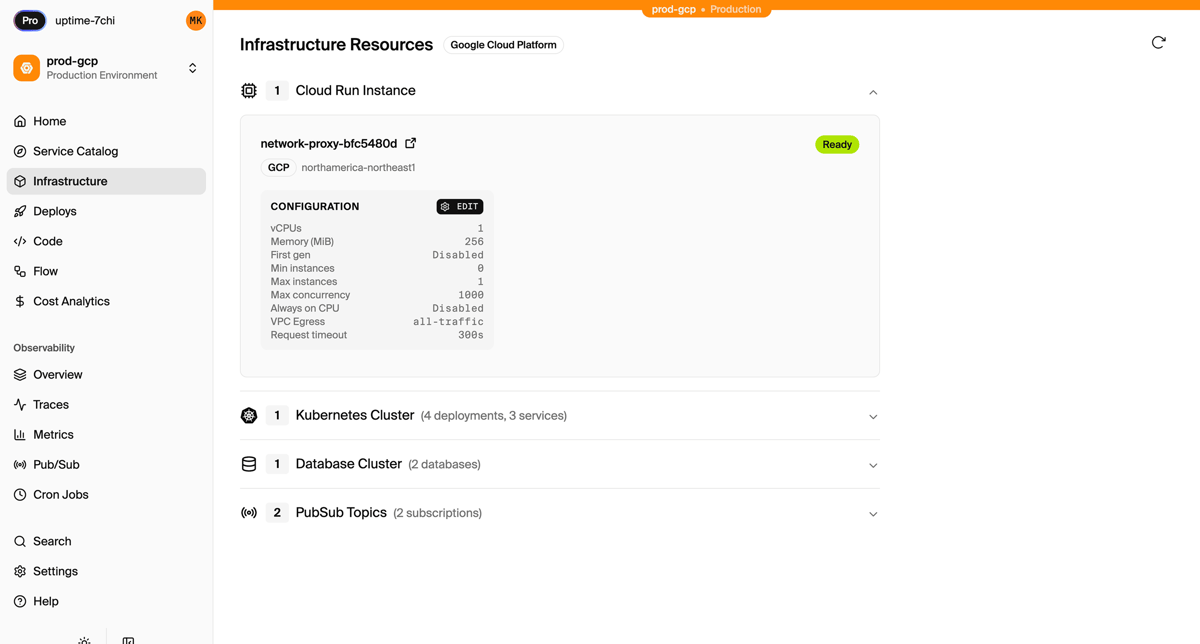 Encore Demo - Infrastructure Tracking Encore Demo - Infrastructure Tracking