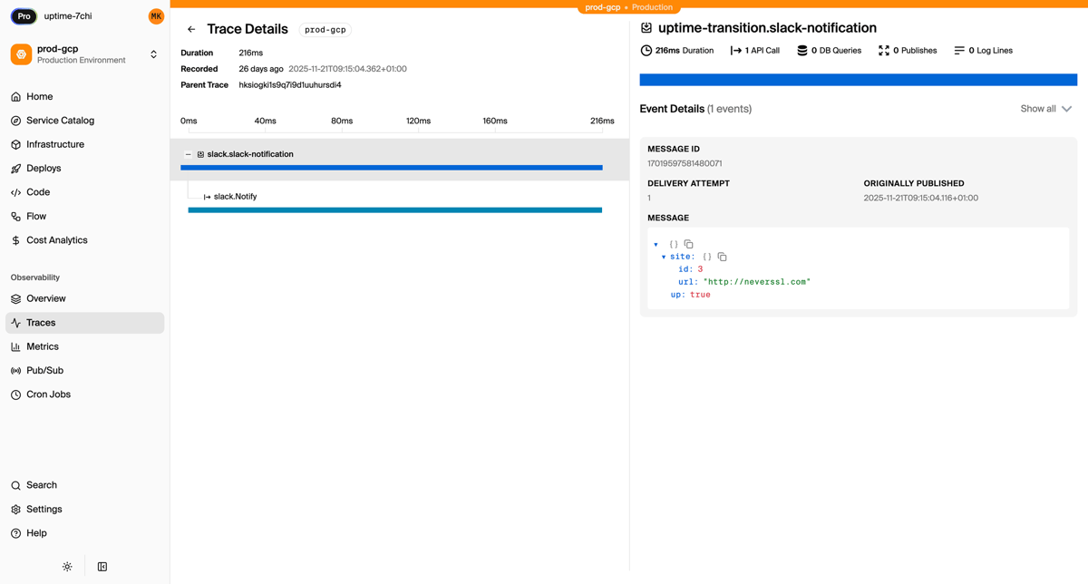 Encore Demo - Distributed Tracing Encore Demo - Distributed Tracing
