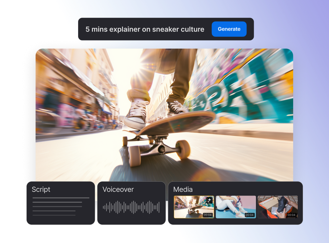invideo Demo - Prompt to video