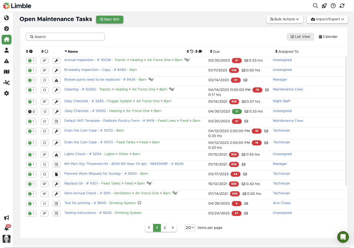 CMMS Software: Limble