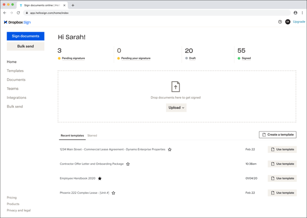 Dropbpox Sign Dropbox Sign (formerly HelloSign) vs. SignNow Comparison 2026 | G2