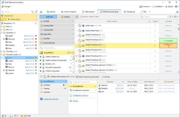 File Inventory Systems NinjaOne vs. Total Network Inventory Comparison 2026 | G2
