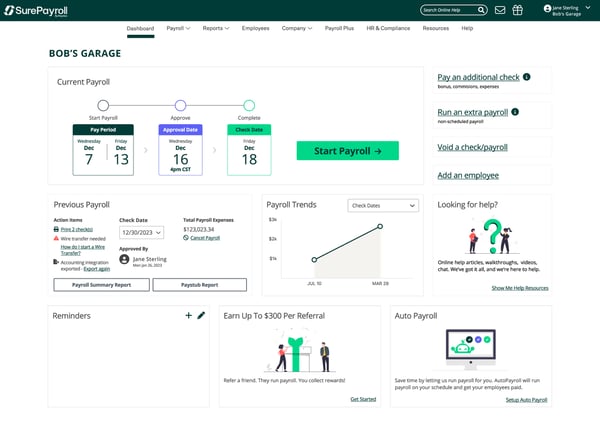 Master Payroll File Example Paychex vs. SurePayroll Comparison 2026 | G2