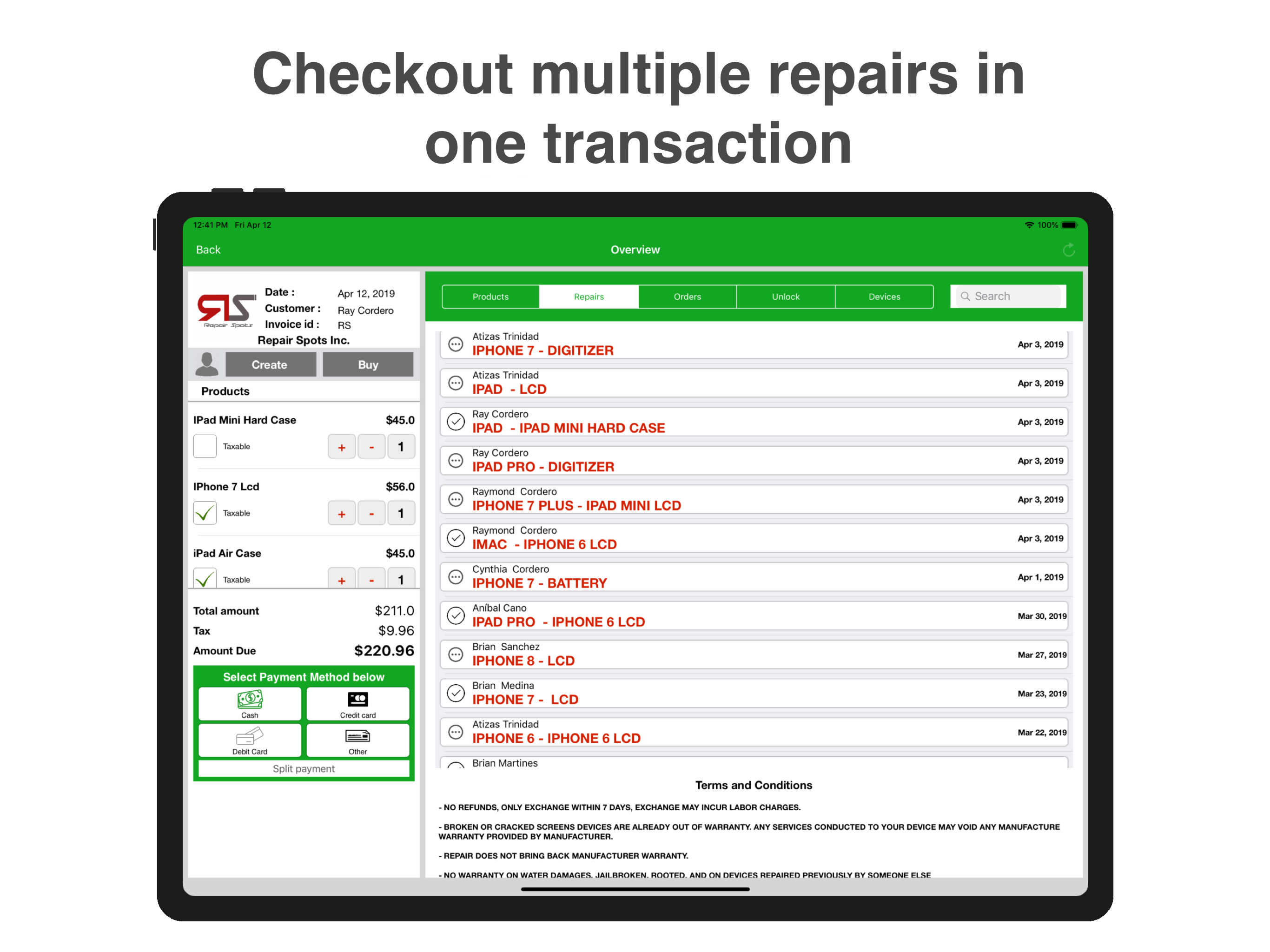 Repair Spots screenshot