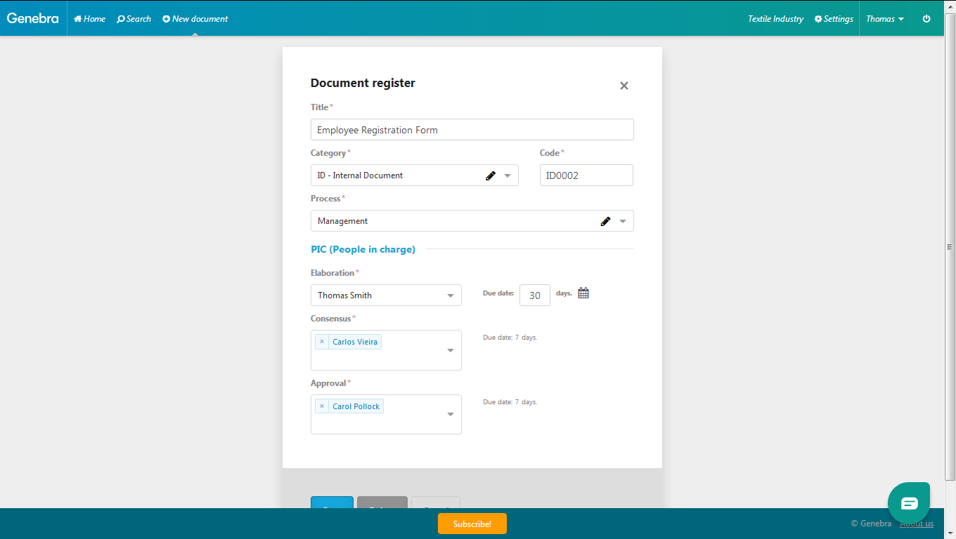 Genebra screenshot