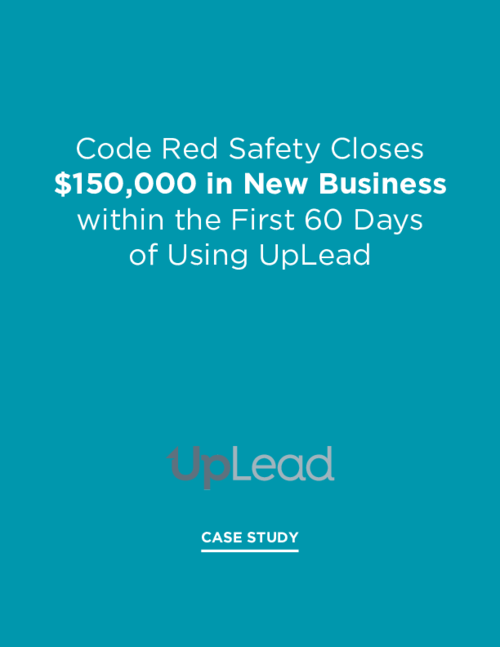 UpLead Case Study - Code Red Staffing