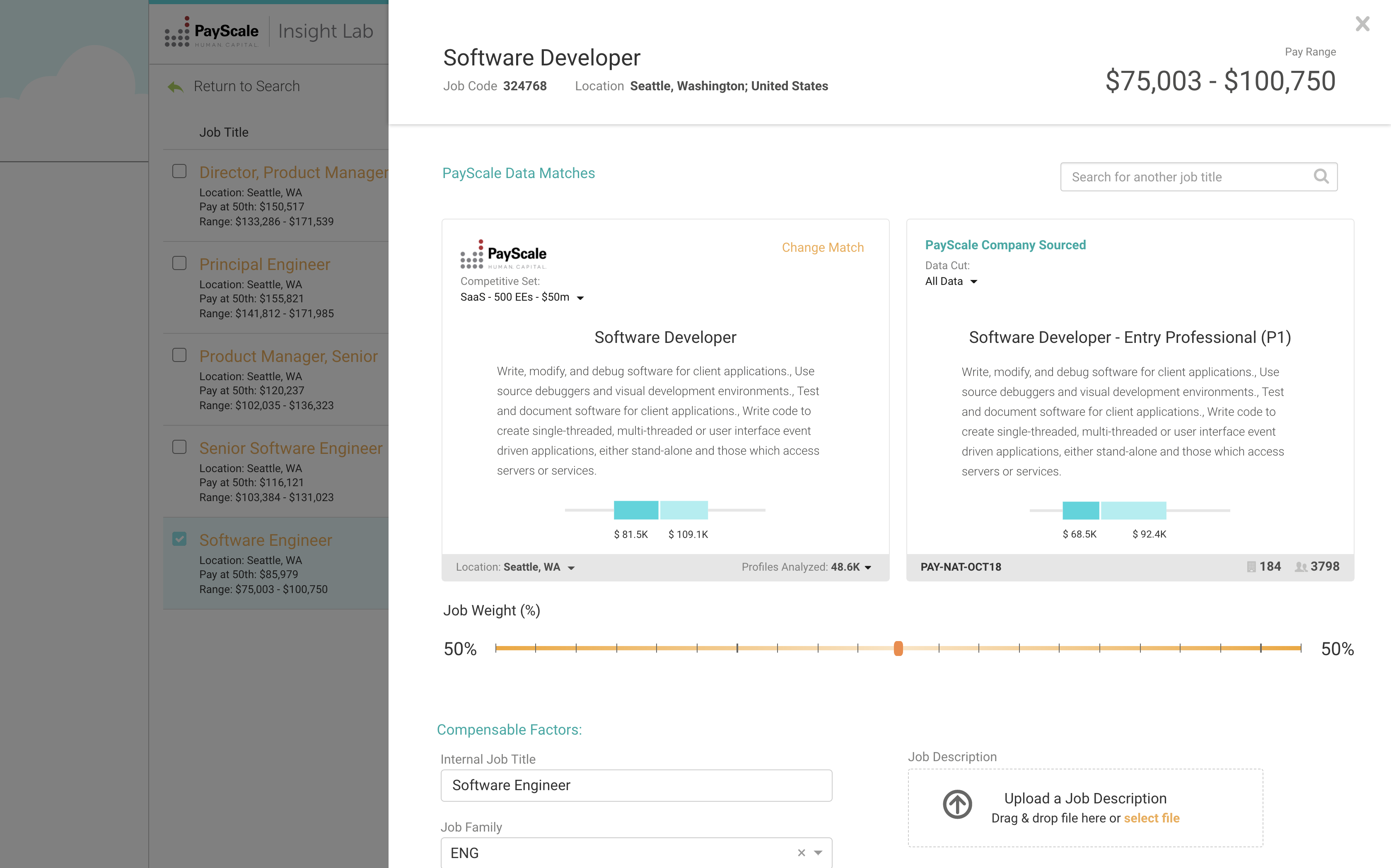 Payscale Insight Lab Reviews 2022 Details Pricing Features G2