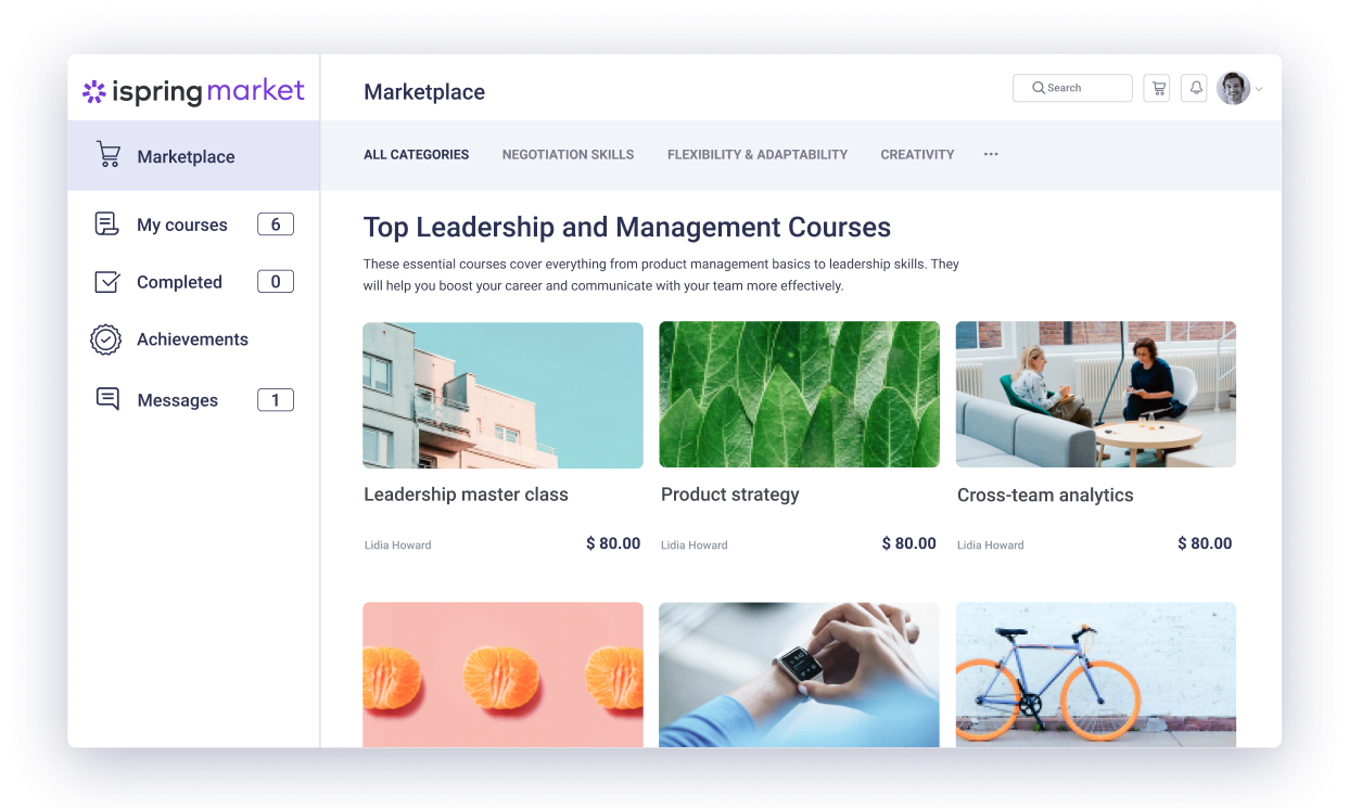 Платформа ispring