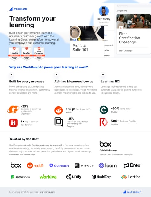 WorkRamp | All-in-One LMS