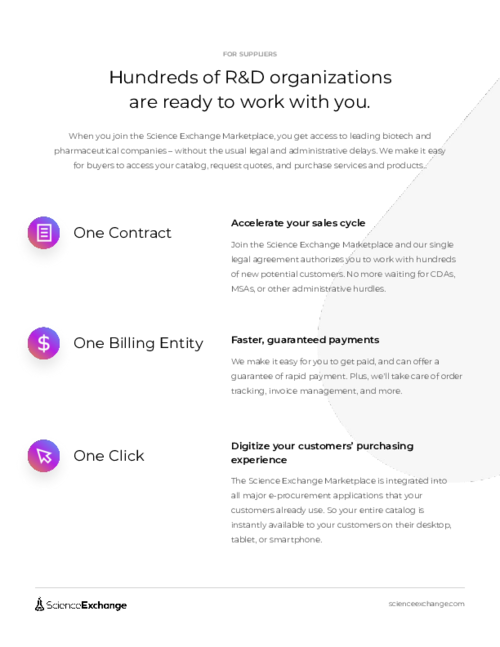 Science Exchange Reviews 2022 Details, Pricing, & Features G2