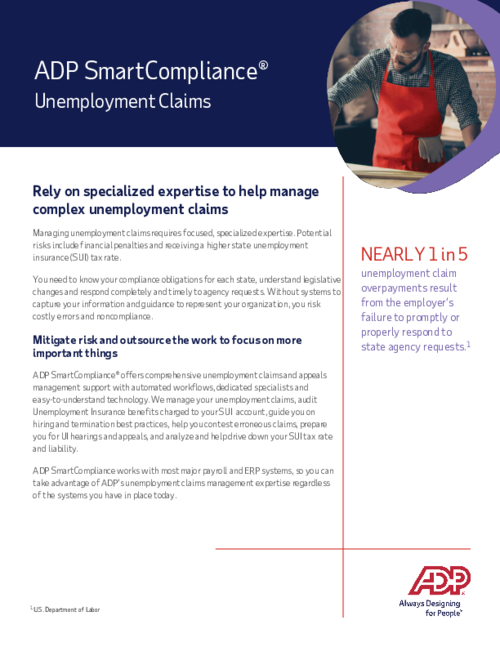 ADP SmartCompliance overviews