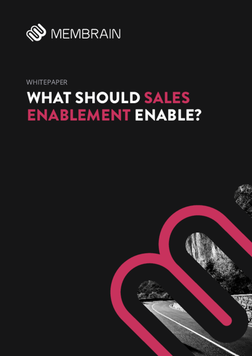 Whitepaper - What should Sales Enablement Enable