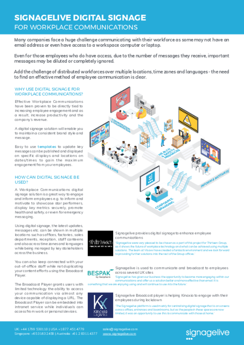 Signagelive Reviews 2023 Details, Pricing, & Features G2