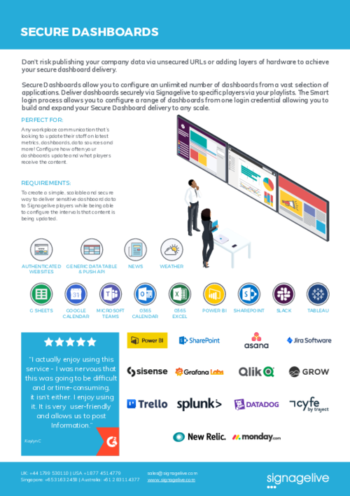 Signagelive Reviews 2023 Details, Pricing, & Features G2