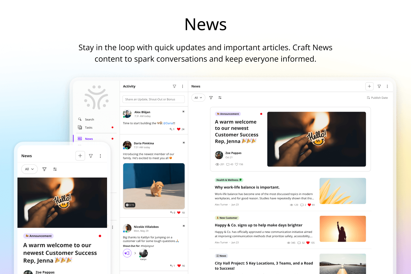 Jostle screenshot
