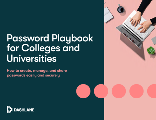 Password Playbook for Colleges and Universities