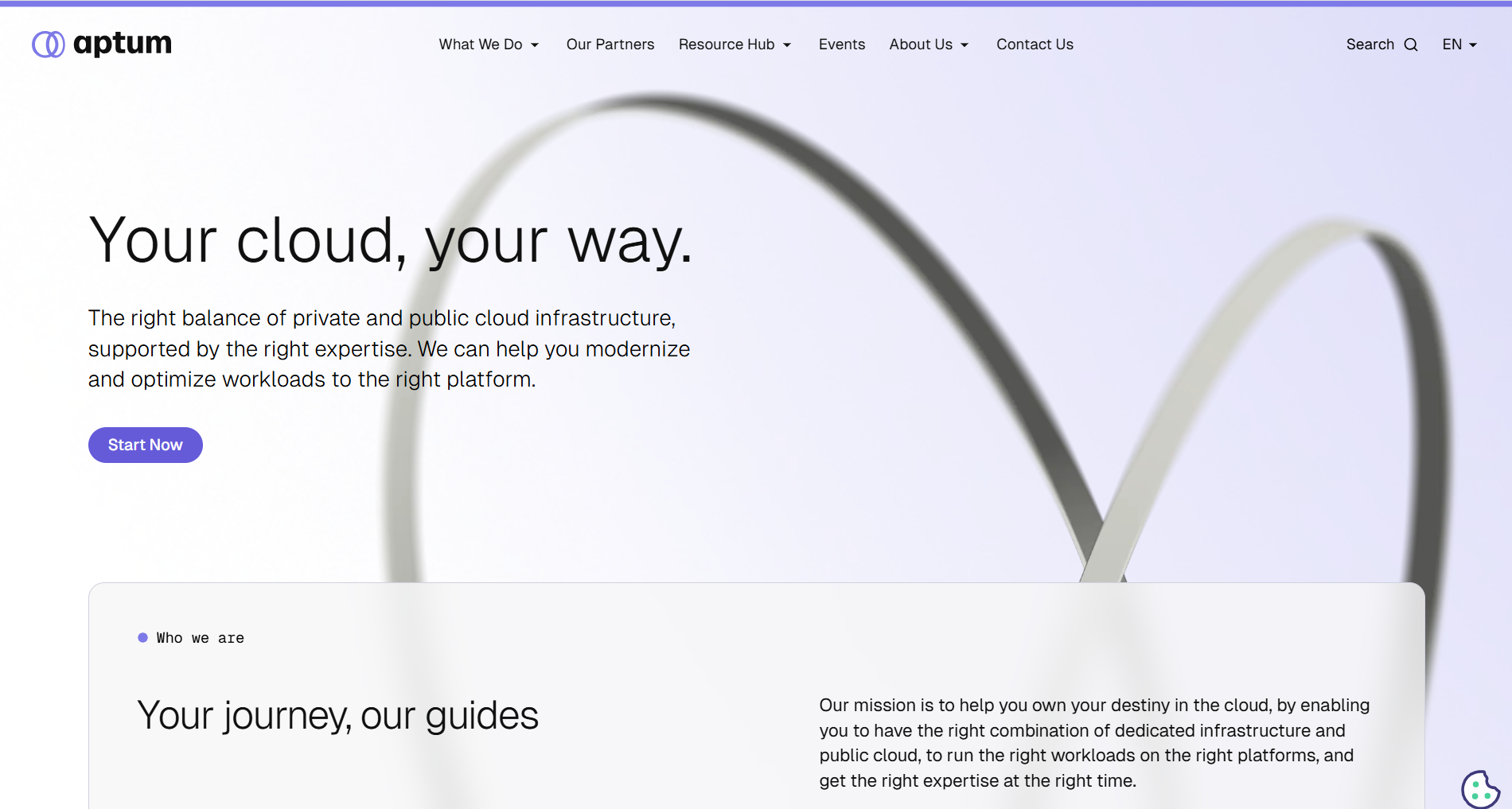 Aptum screenshot