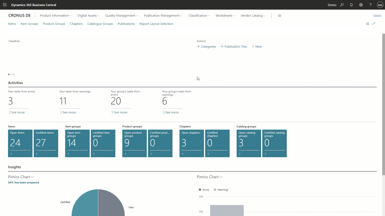 Pimics screenshot