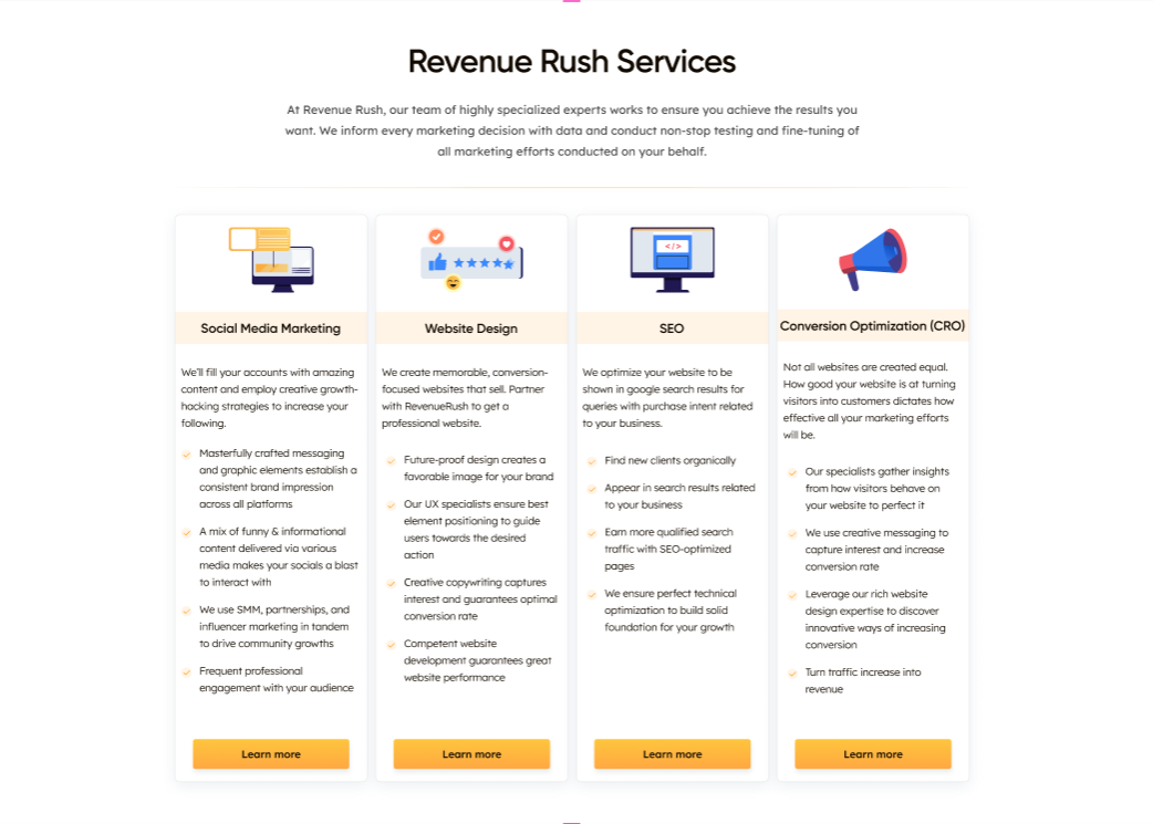 RevenueRush screenshot