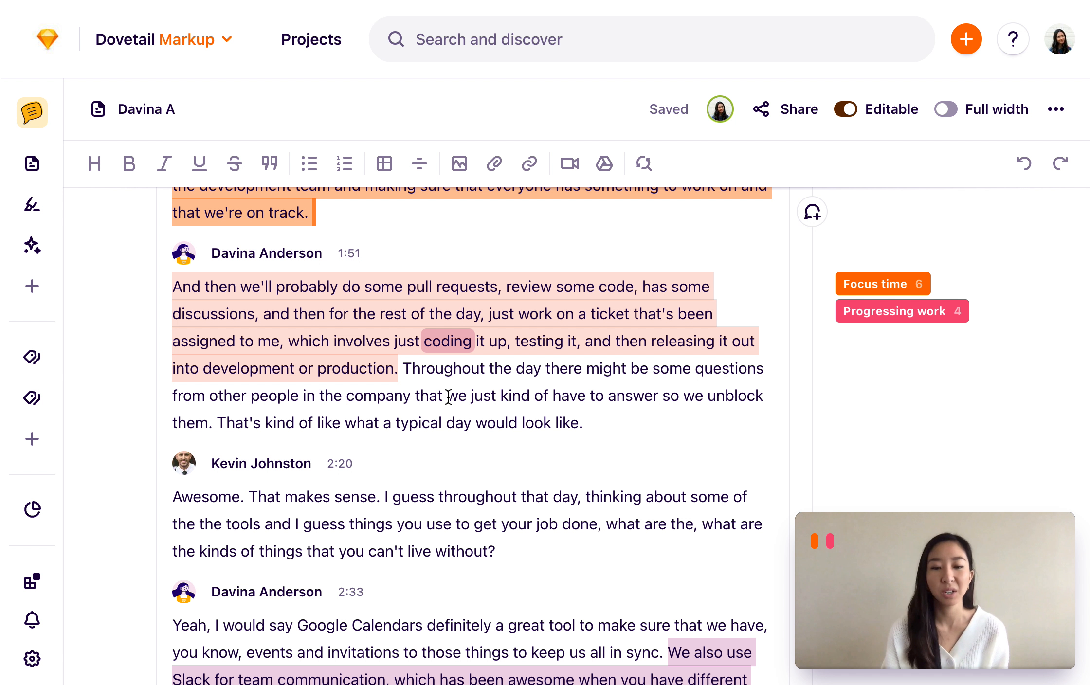 Dovetail Reviews 2022 Details, Pricing, & Features G2