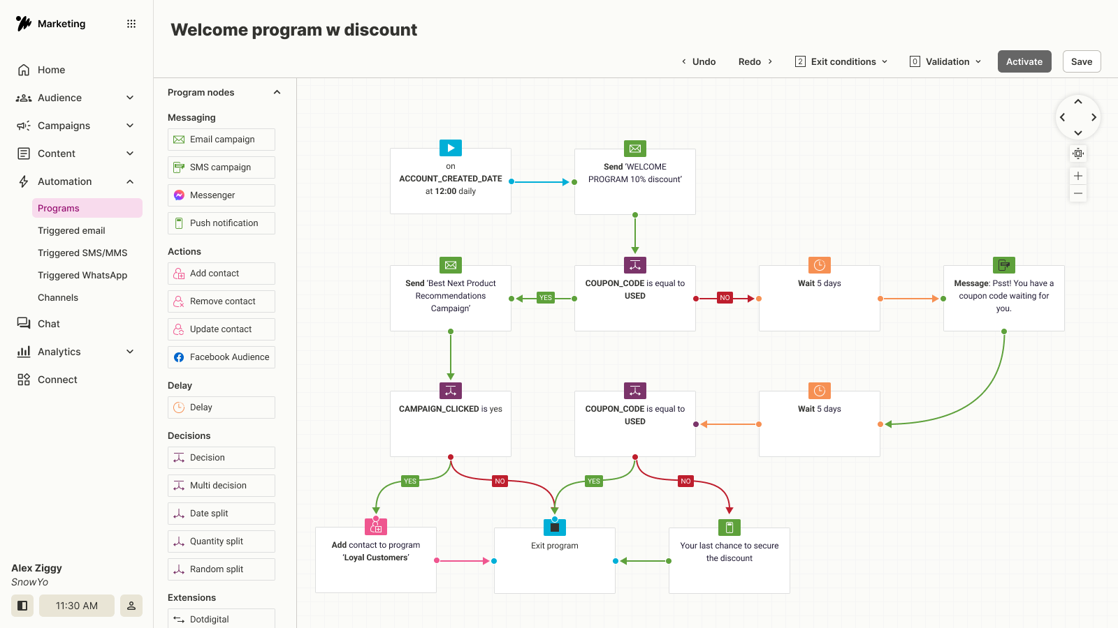 Dotdigital screenshot