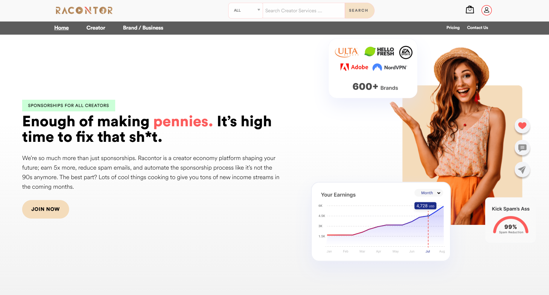 Racontor screenshot