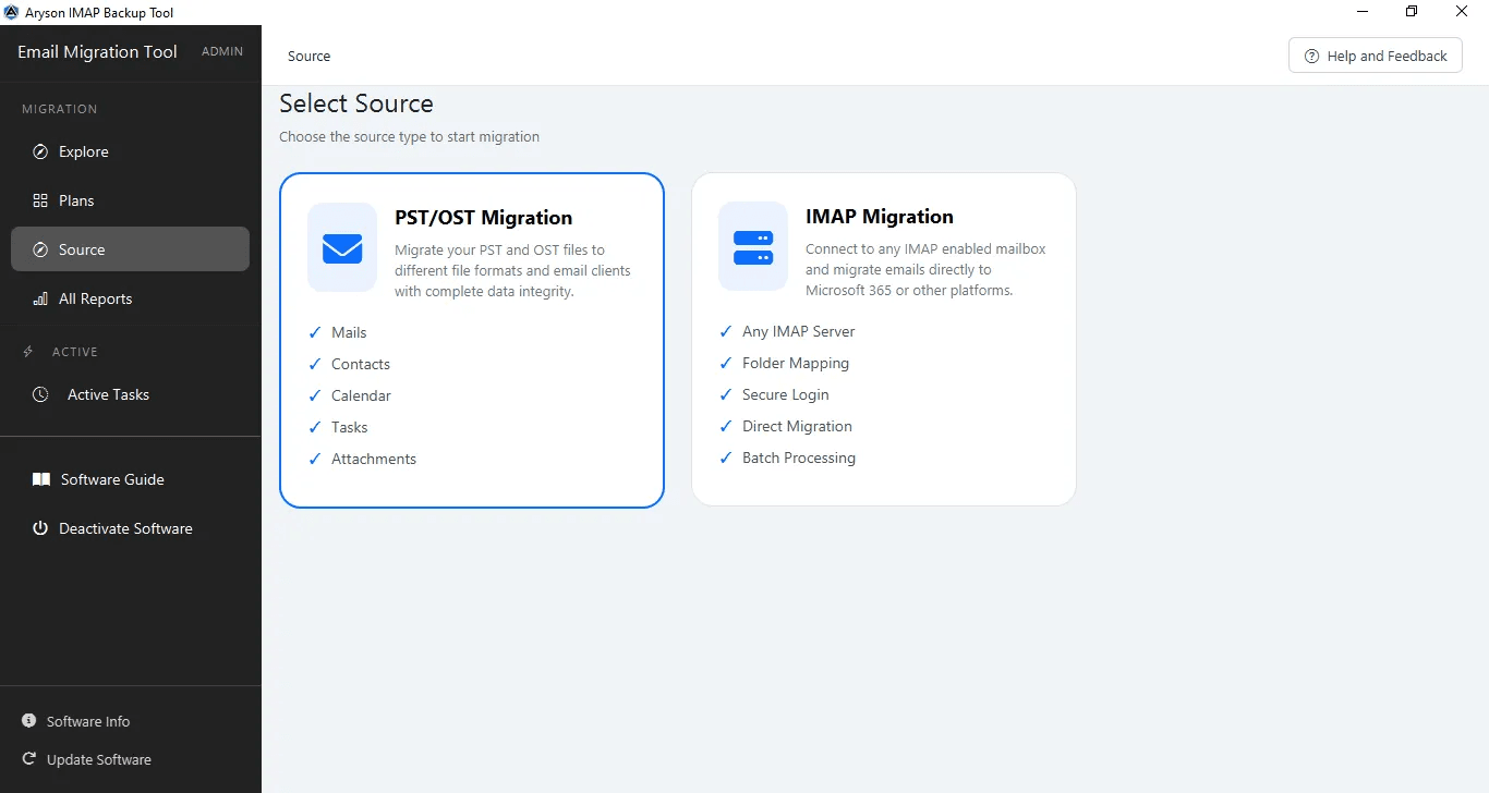 Yahoo Backup Tool screenshot