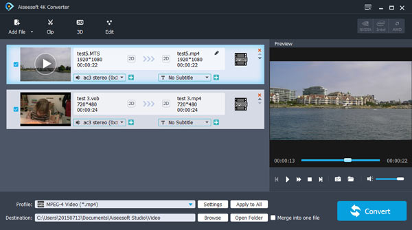 Aiseesoft 4K Converter screenshot