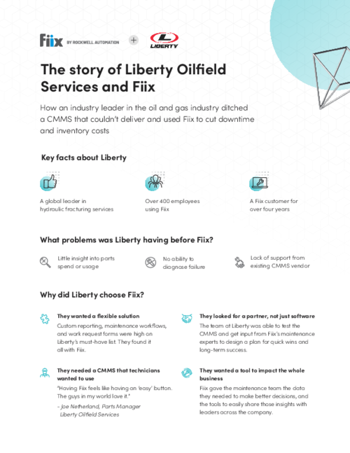 Liberty Oilfield Case Study