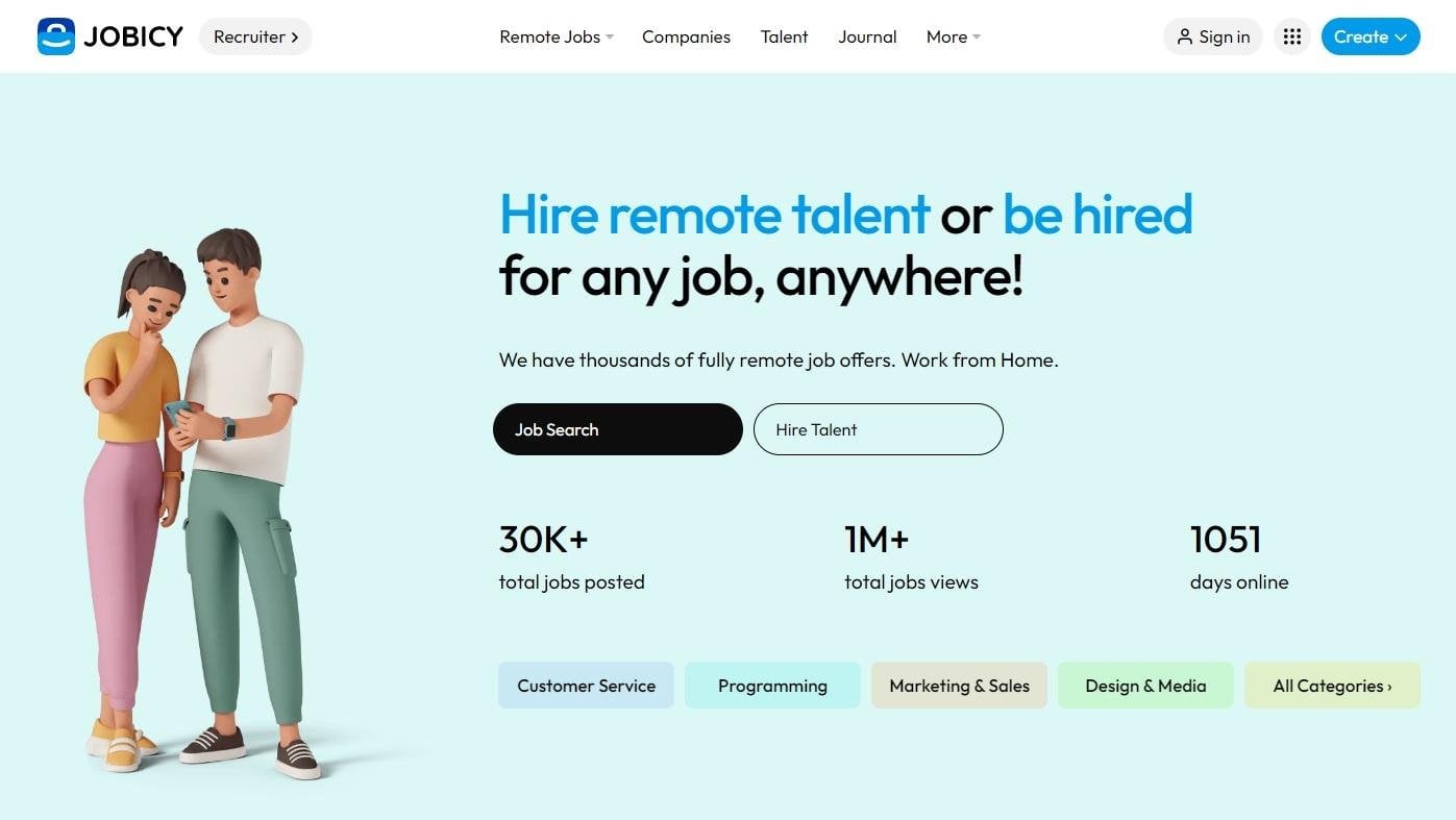 Jobicy screenshot