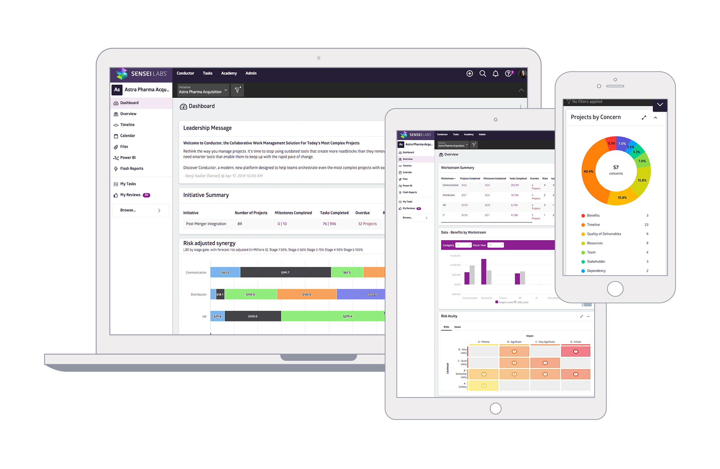 SenseiOS Conductor screenshot