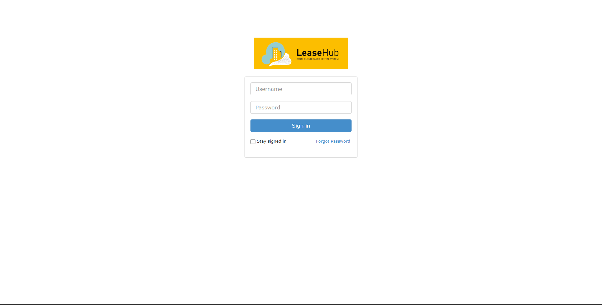 LeaseHub screenshot