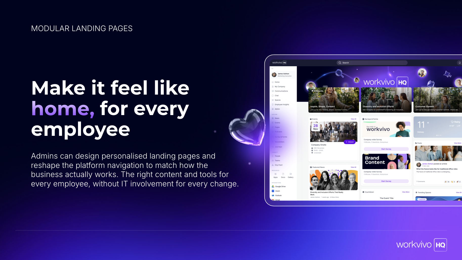 Workvivo screenshot