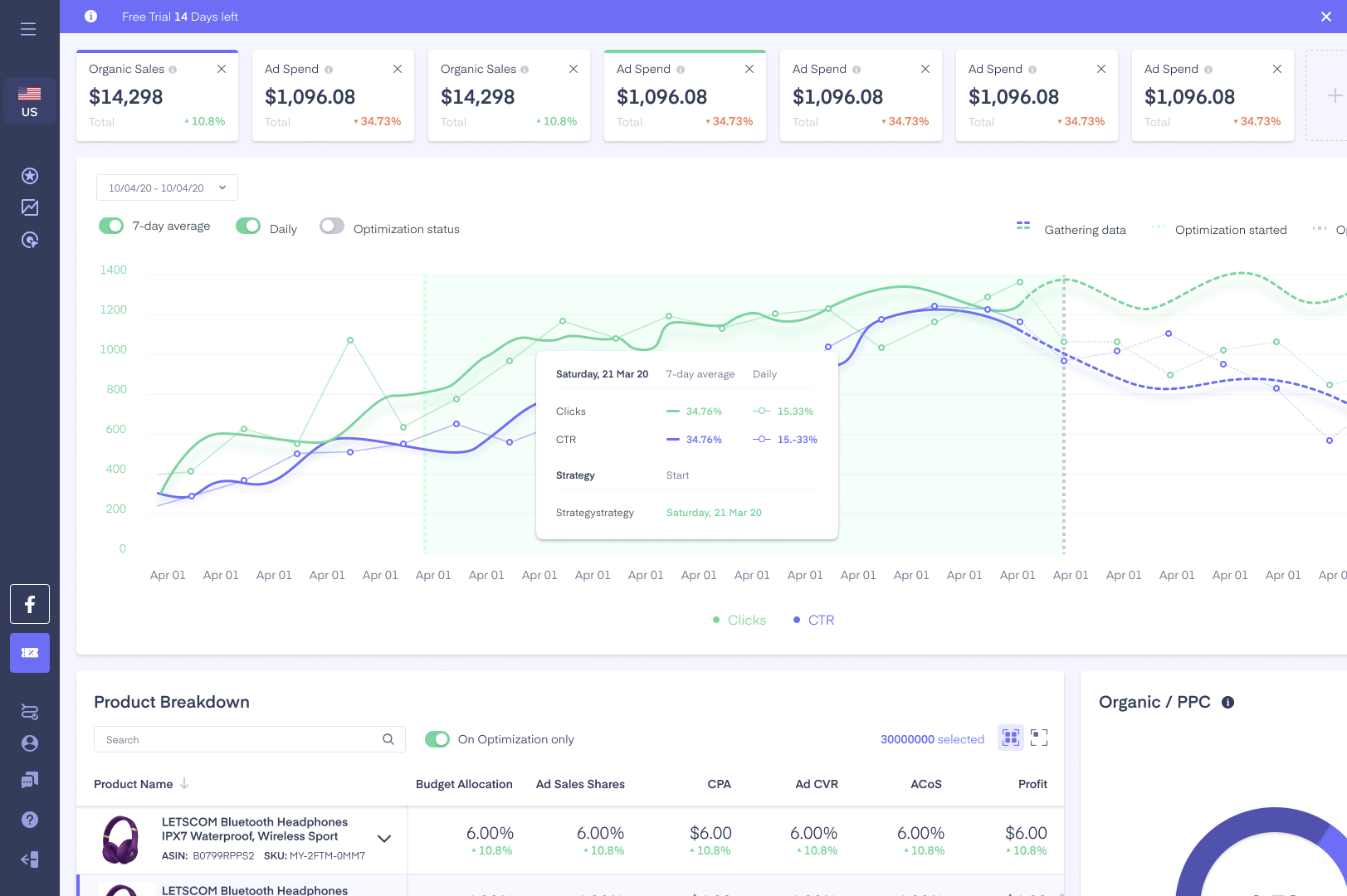 Profit Whales Software screenshot