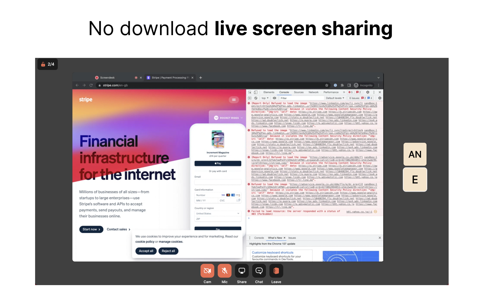 Screen recordings by screendesk reviews 2023 details pricing