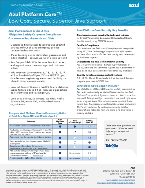 Azul Platform Core (Zulu) Reviews 2023: Details, Pricing, & Features | G2