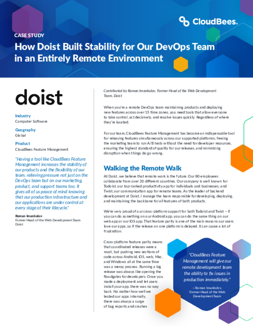 How Doist Built Stability for our DevOps Team in an Entirely Remote Environment