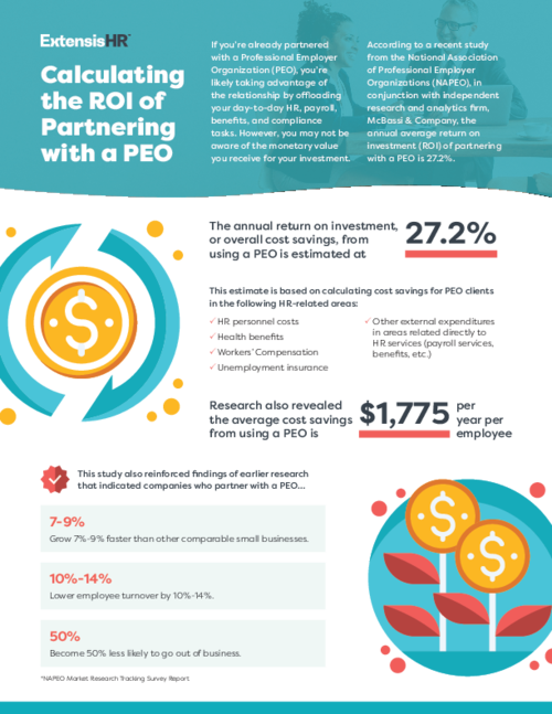 The ROI of Partnering with a PEO