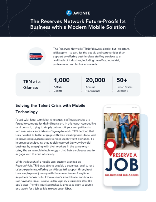 Case Study: The Reserves Network