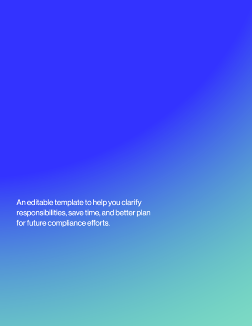 RACI Framework for Effective Privacy Programs