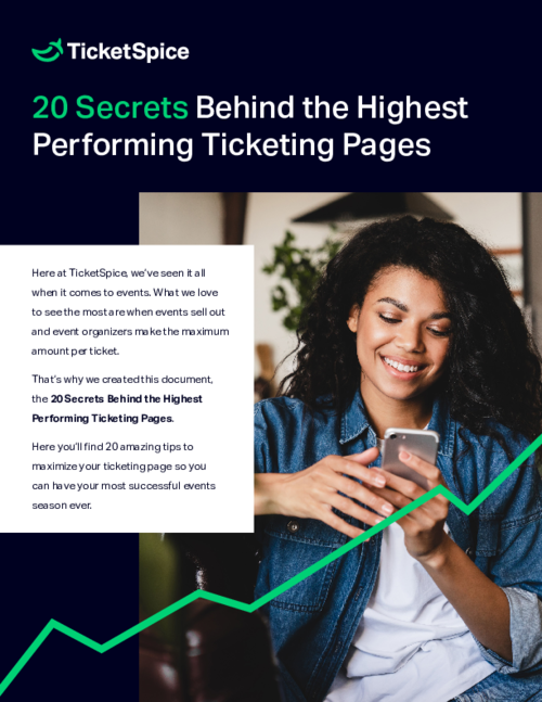 20 Secrets Behind The Highest Performing Ticketing Pages