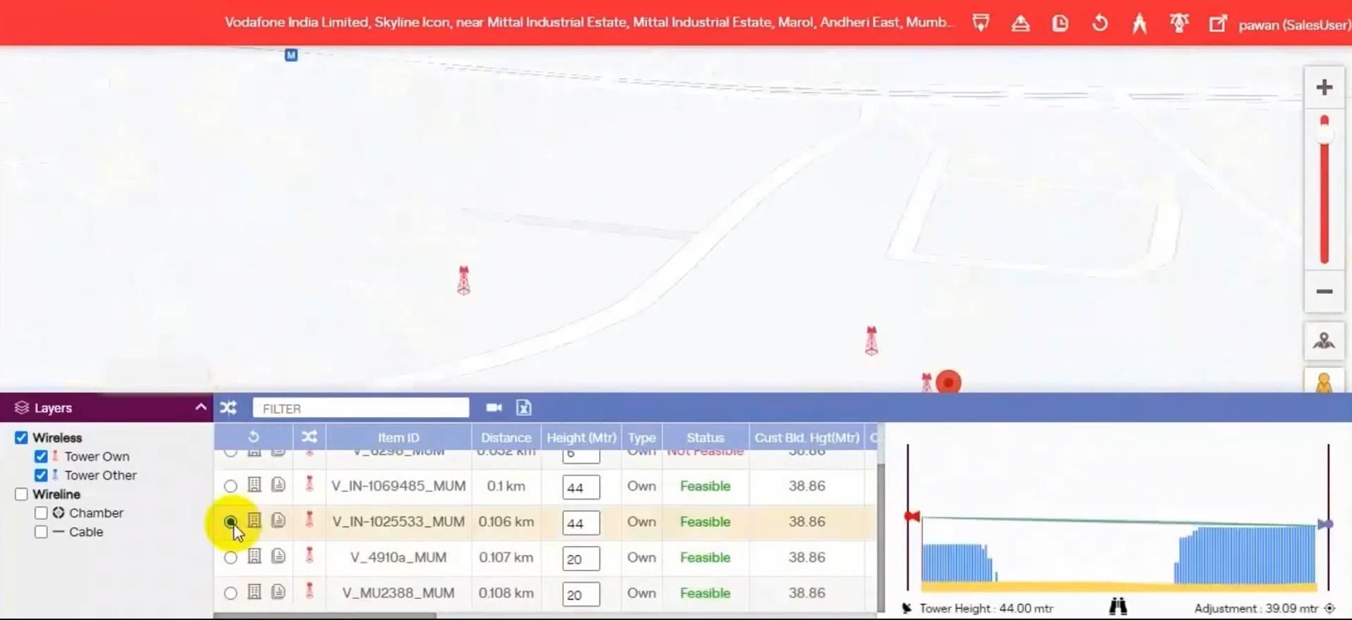 NetworkAccess by Lepton Software screenshot