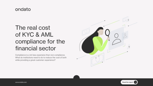 Report - The real cost of KYC & AML compliance for the financial sector
