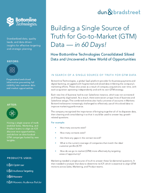 Bottomline Technologies Customer Story