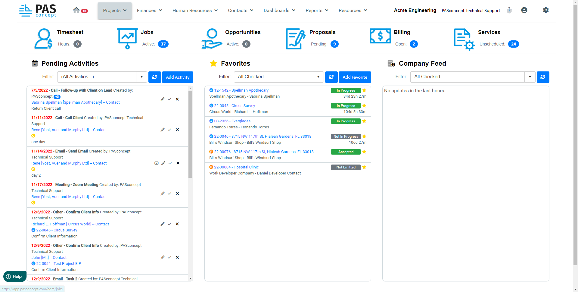 PASconcept screenshot