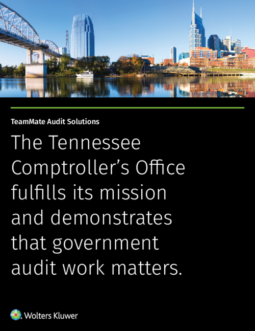 The Tennessee Comptroller’s Office fulfills its mission and demonstrates that government audit work matters
