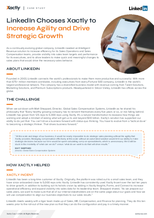 LinkedIn Customer Story