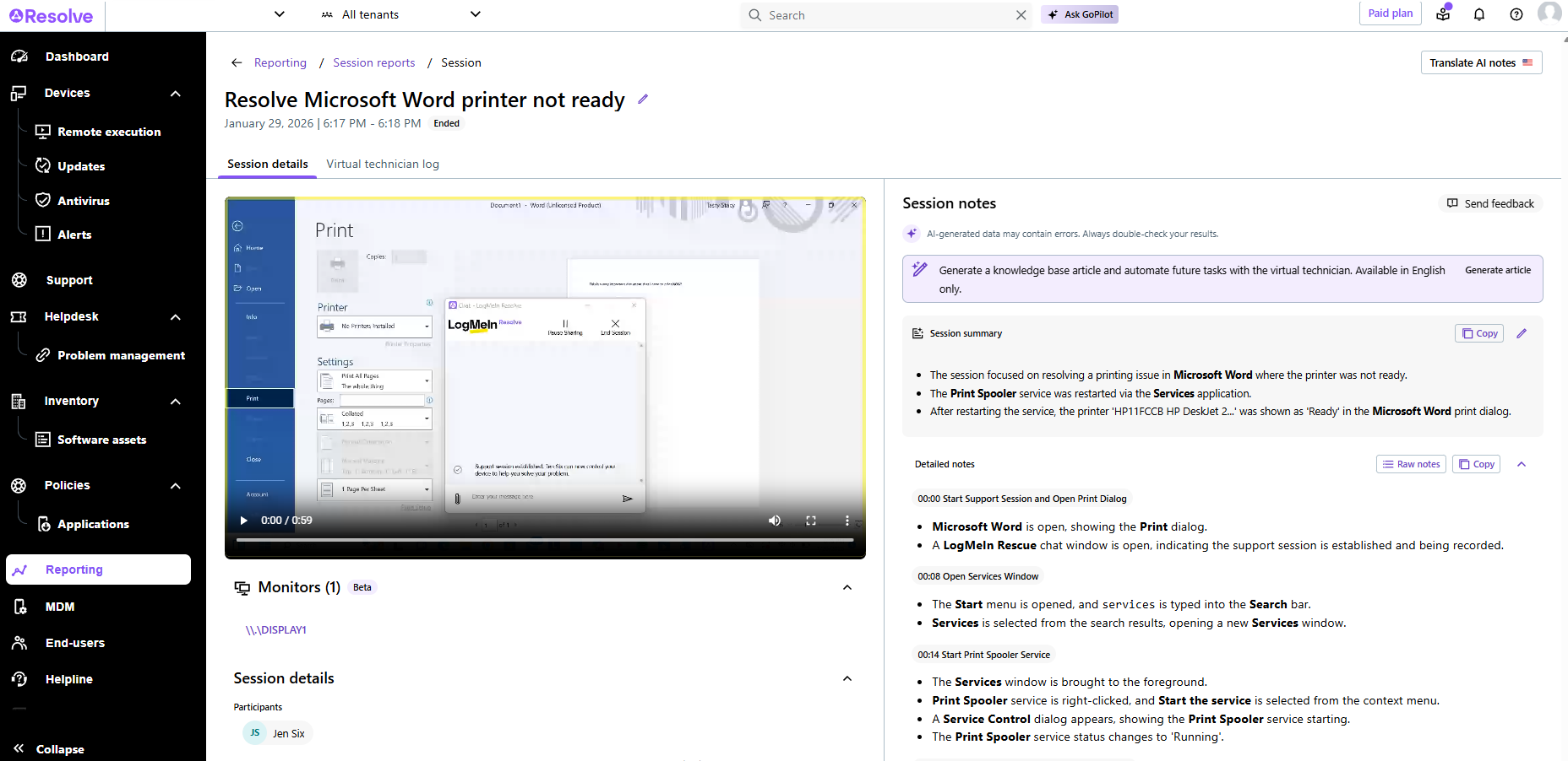 LogMeIn Resolve Reviews 2026: Details, Pricing, & Features | G2